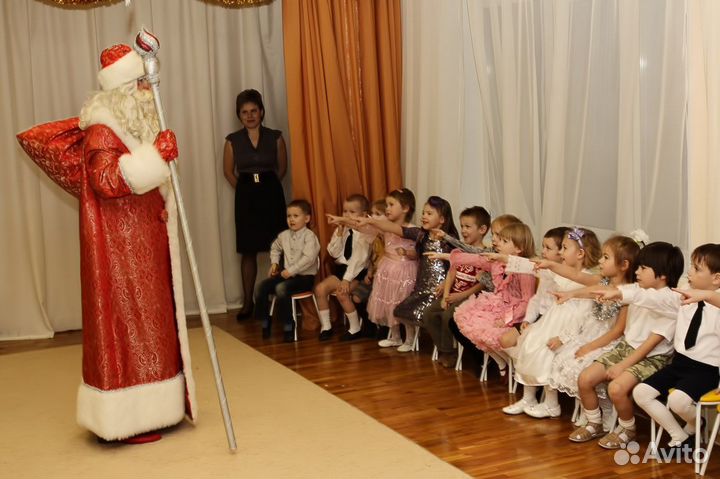 Дед Мороз в кружок или секцию, детский сад и школу