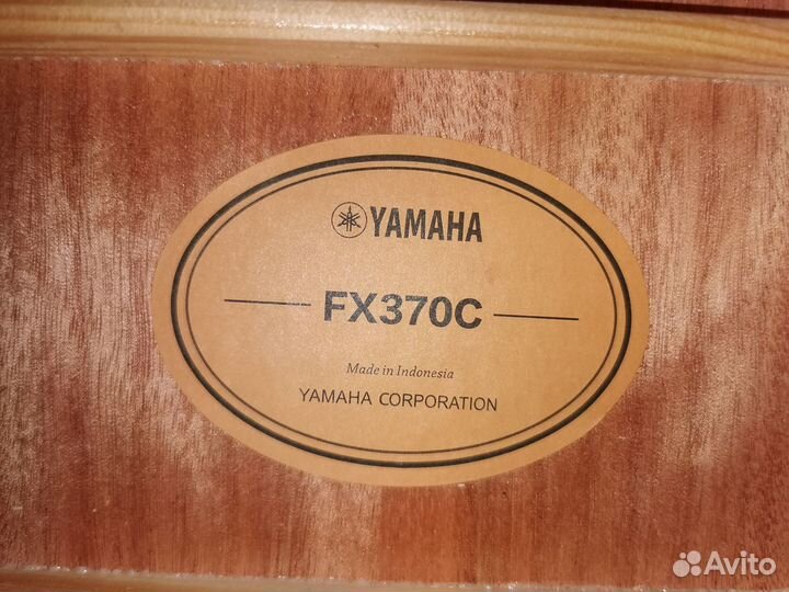 Гитара Yamaha fx370c новая