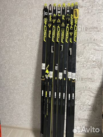 Лыжи беговые Fisher, atomic