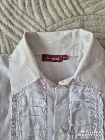 Блузки для девочки школьные