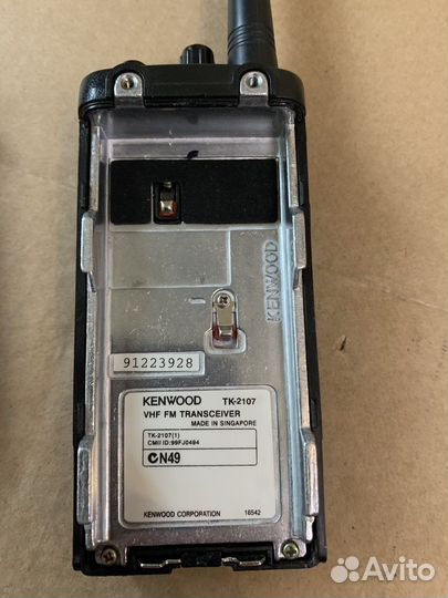 Рация Kenwood TK-2107 (VHF) на запчасти