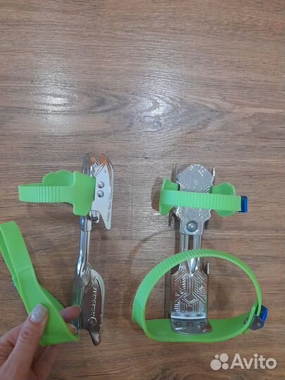 Коньки детские раздвижные двухполозные