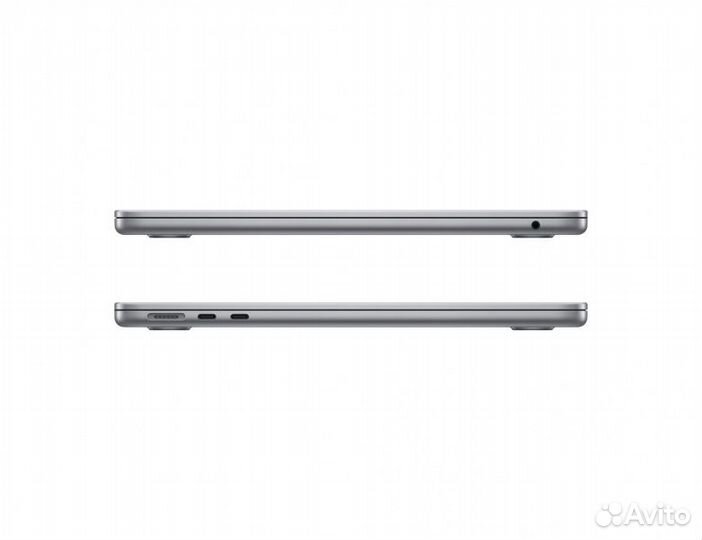 MacBook Air (M2, 2022) 8/256 гб, Space Gray (mlxw3