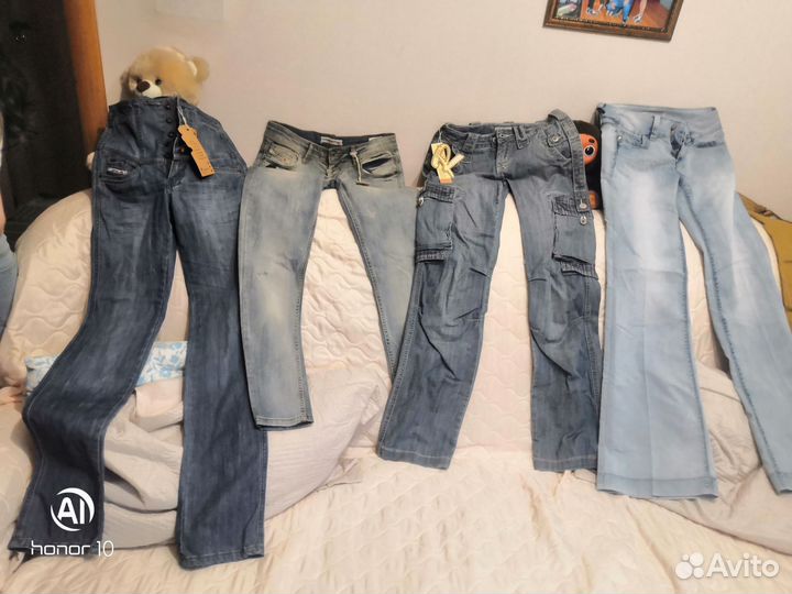Джинсы жен. подросток р27-30