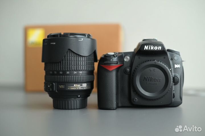 Фотоаппарат nikon D90 kit 18-105mm