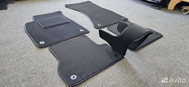 Автоковрики для Audi A6 C7, графит