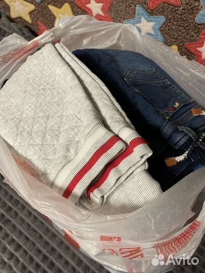 Детские вещи пакетом на мальчика 92 98