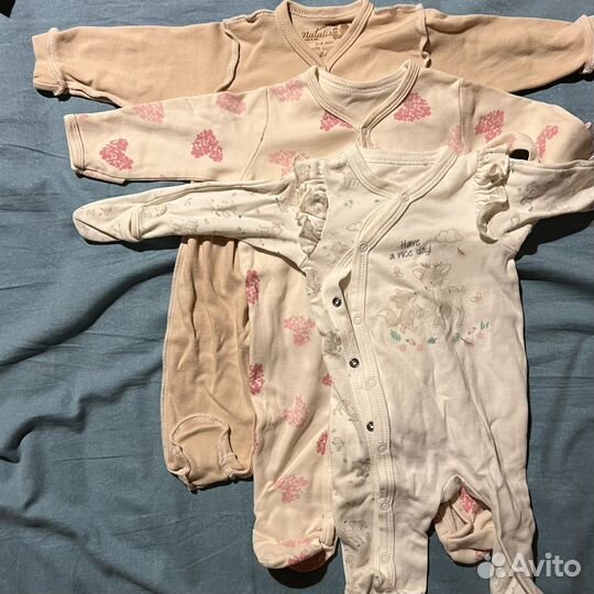 Одежда для девочки 62 (2-4 мес)
