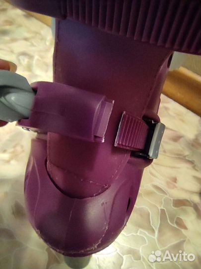 Роликовые коньки детские раздвижные/ролики