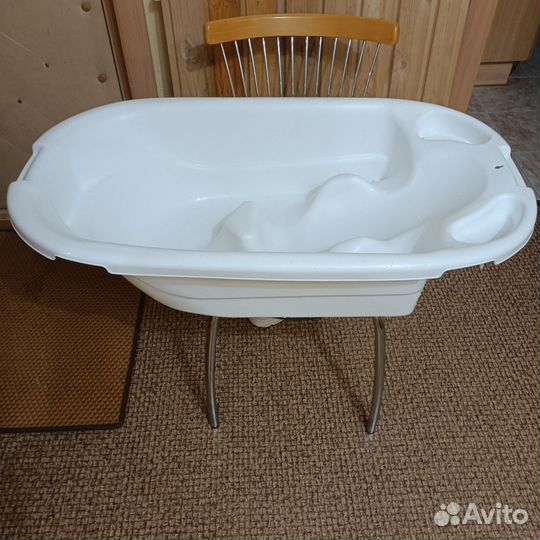 Ванночка с горкой, сливом и гамаком