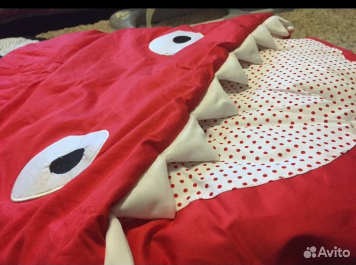 Конверт-одеяло рыбка