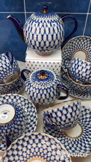 Кобальтовая сетка(чай и коф.) Сетка-модерн Ифз