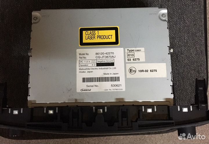 Штатную магнитолу toyota RAV-4