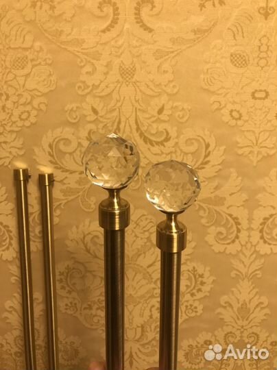 Гардина для штор металлическая