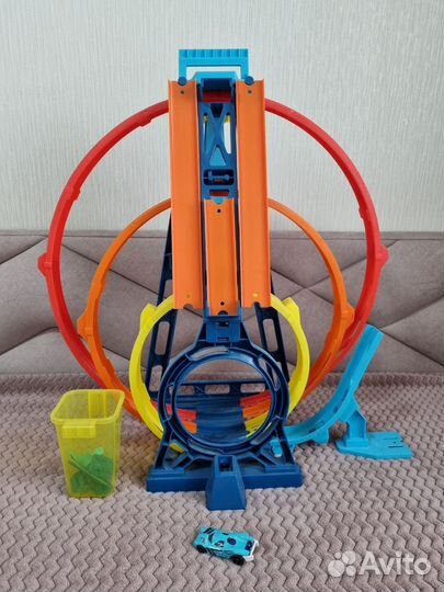 Hot wheels мертвая петля