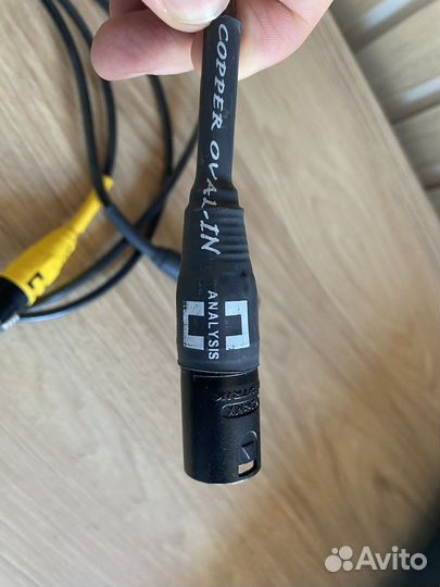 Analysis-plus Cooper Oval-in XLR