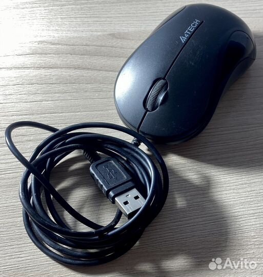 Компьютерная мышь A4Tech D-322 Holeless Black USB