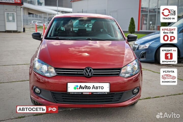 Volkswagen Polo 1.6 МТ, 2014, 199 400 км