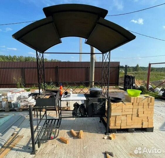 Кованый мангал