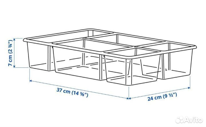 Вставка в ящик икеа