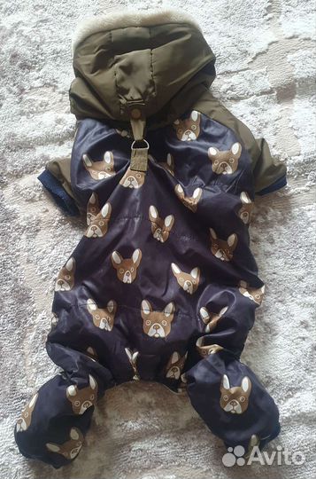 Утеплённый комбинезон для собаки