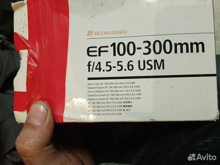 Объектив канон мб ef 100-300mm f/4.5-5.6 USM
