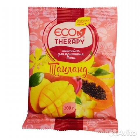 Соль для ванн Экотерапия, Куба 100г (арт: 7038733)