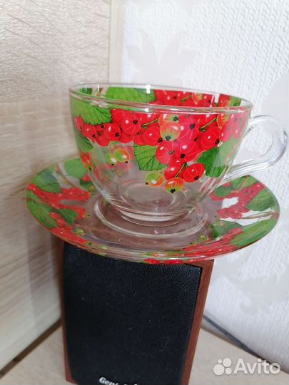 6 чайных пар набор