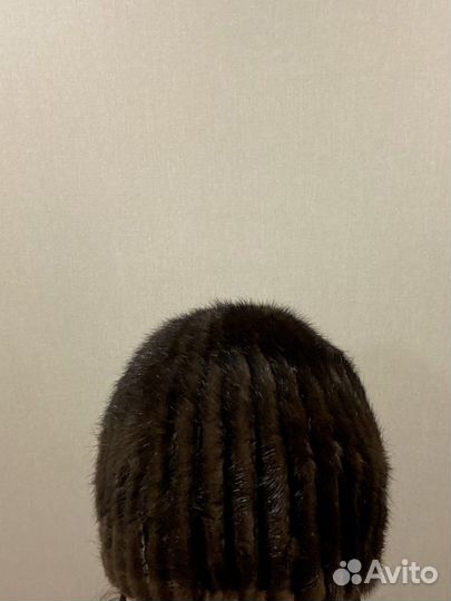 Шапка зимняя меховая женская норковая