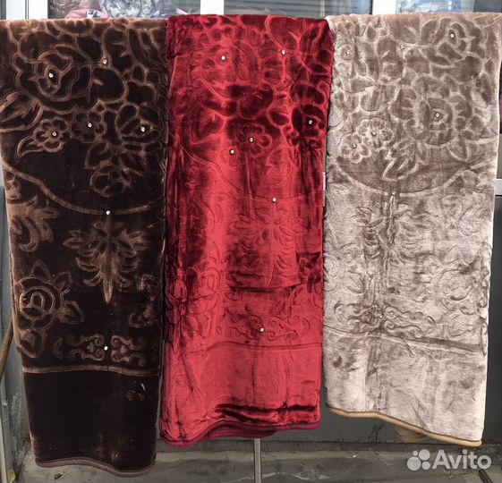 Плед с камнями