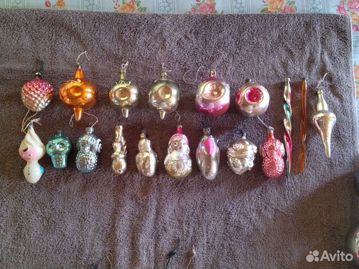 Елочные игрушки СССР