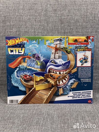 Игровой набор «парк акул» hot wheels