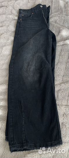 Zara джинсы buggy balloon 32 32 34