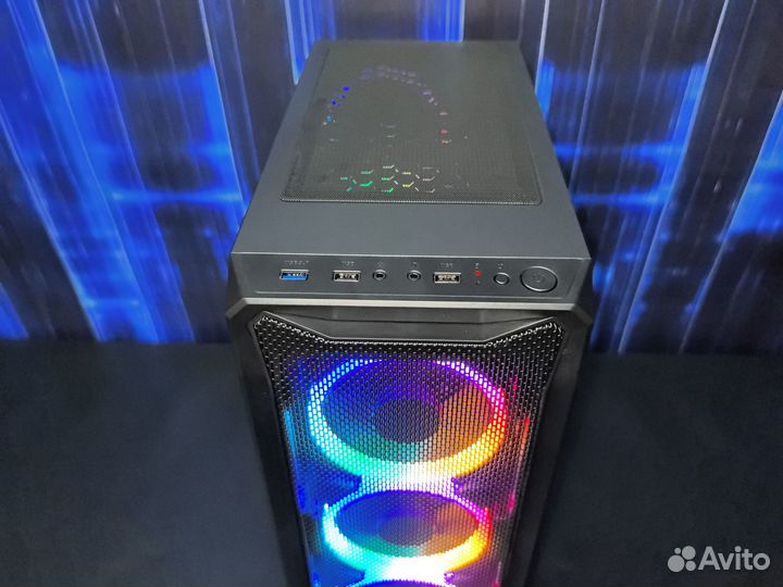 Лучший игровой пк RTX 3050 nvidia+AMD Ryzen 5600