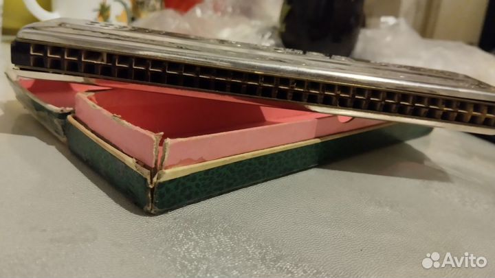 Губная гармошка m.hohner the echo 1920-х годов