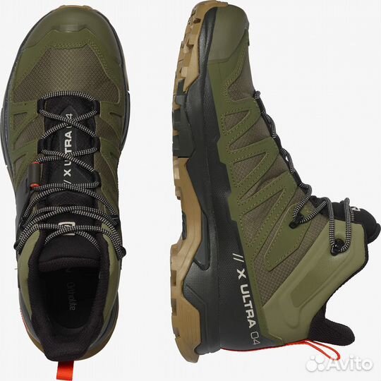 Ботинки Salomon X ultra 4 MID GTX Deep Lichen Gree