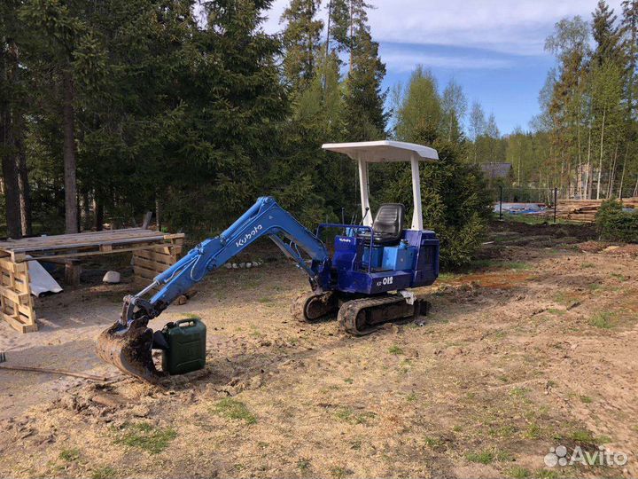 Мини экскаватор