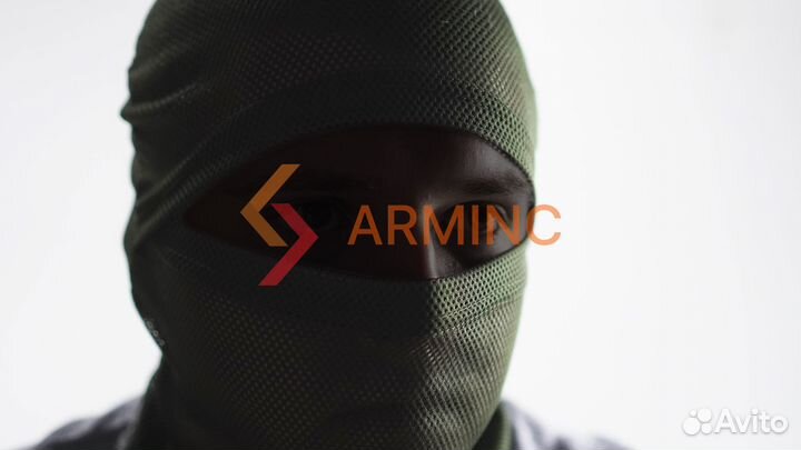 Балаклава летняя сетка олива 00080