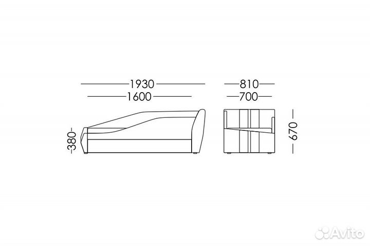 Детская кровать lambic