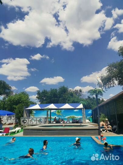 База отдыха с бассейном, мангалом, беседкой, баней