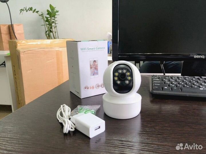 Поворотная камера с wifi модулем