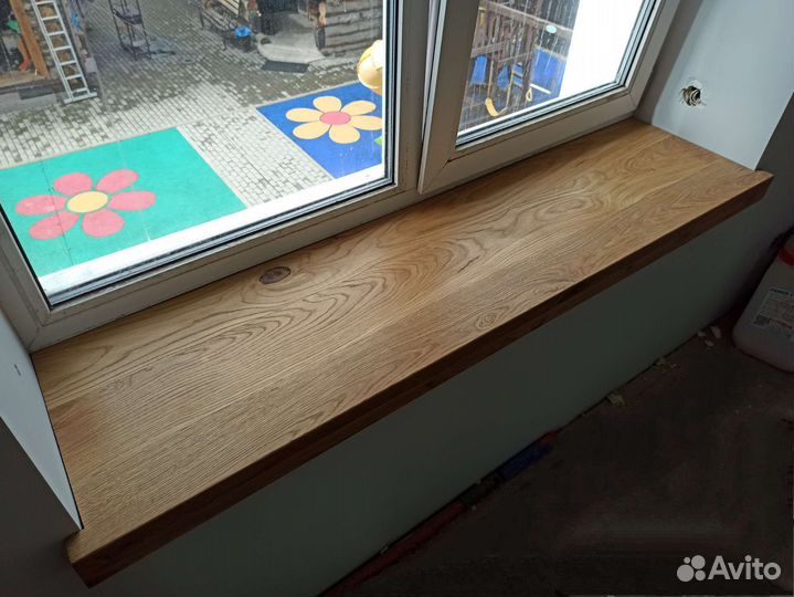 Подоконники из массива дуба