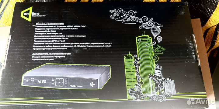Hd ресивер, тв приставка Онлайм