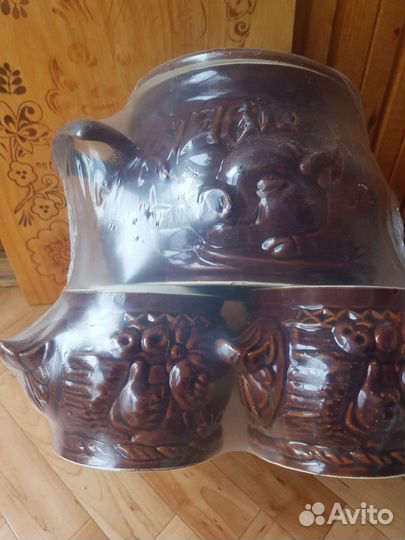 Горшки керамические для запекания