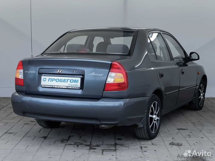 Hyundai Accent 1.5 МТ, 2008, 287 528 км