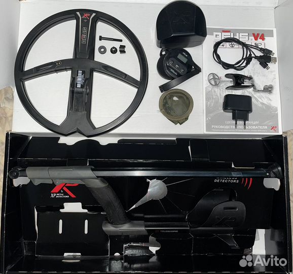 XP deus lite катушка 28 наушники ws4