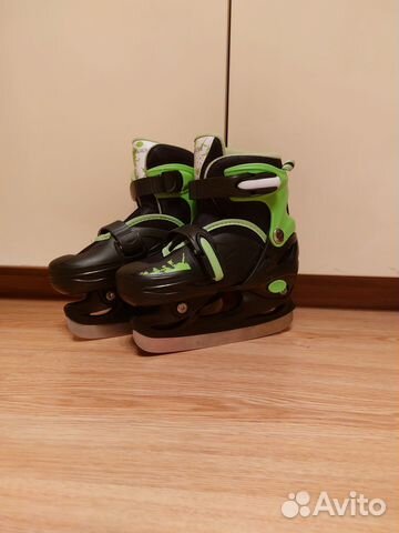 Коньки детские 31-34р (19,5-21,5см)