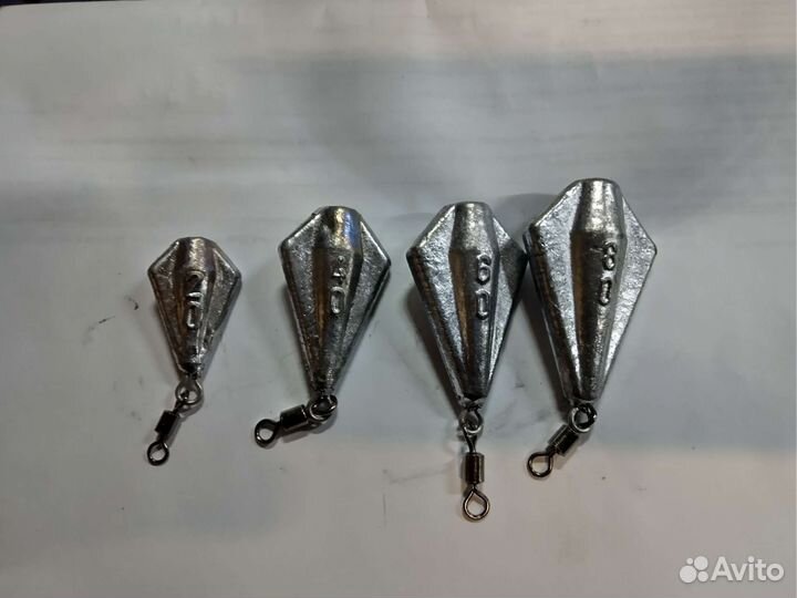 Грузила рыбацкие. Свинец