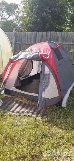 Палатка туристическая 2 местная бу