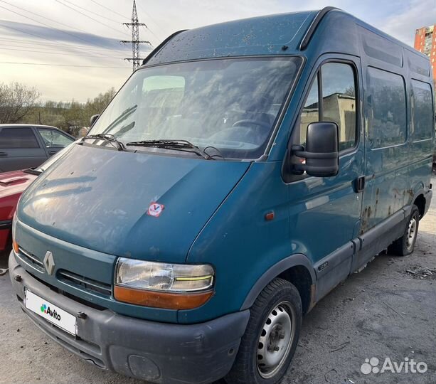 Renault Master 2.2 МТ, 2001, 262 000 км